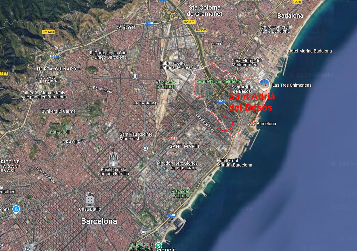 S89 — Vivienda arrendada en Avenida Manuel Fernández Marquez, 10, San Adrián de Besós (Barcelona)