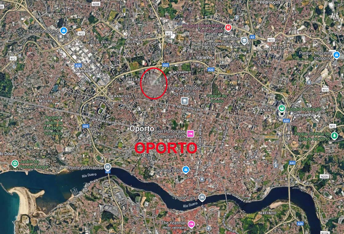 S86 — Plot on Avenida do Conselho da Europa, Porto