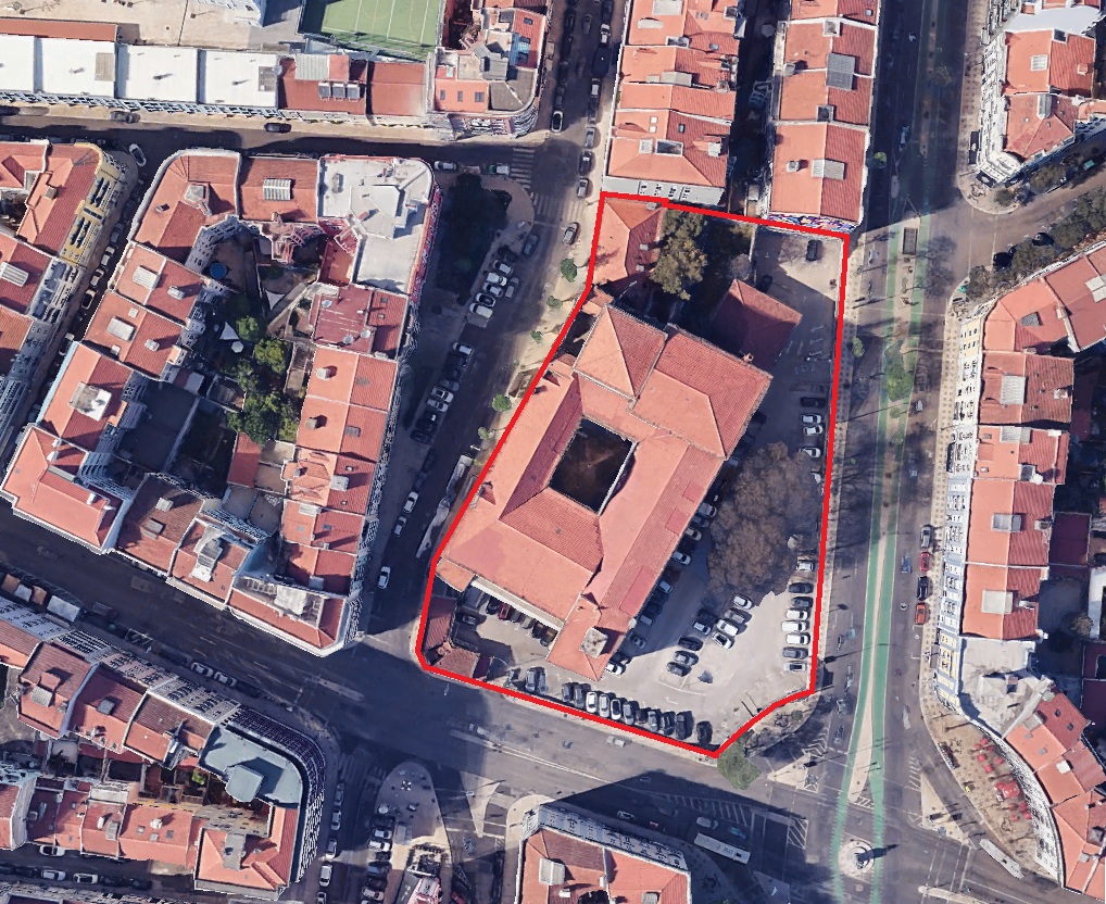 S87 — Parcela edificada en Praça do Chile, Av Almirante Reis, Arroios, Lisboa 