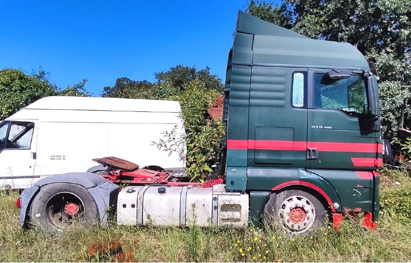 MAN TGX 18.480 tractor head. Registration 5908KBP