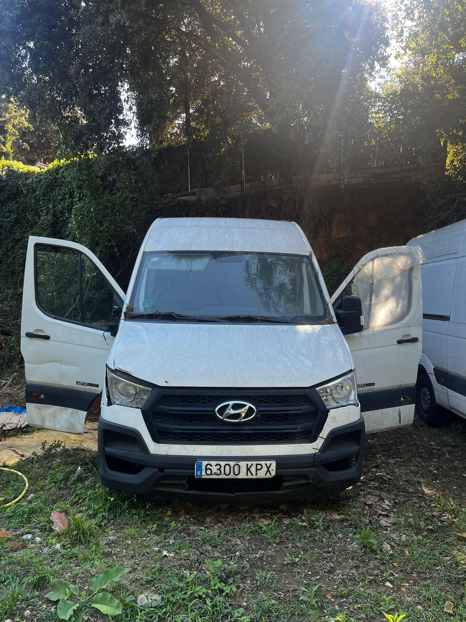 Furgoneta Hyundai H350 matrícula 6300KPX