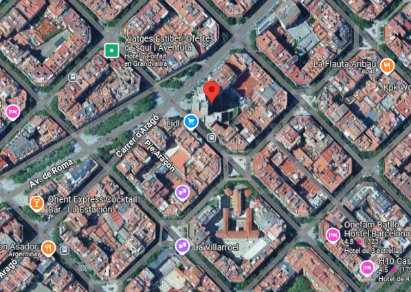 50% Plaza de aparcamiento S1-210 en Calle Aragón de Barcelona. FR 16686 RP Barcelona nº 3