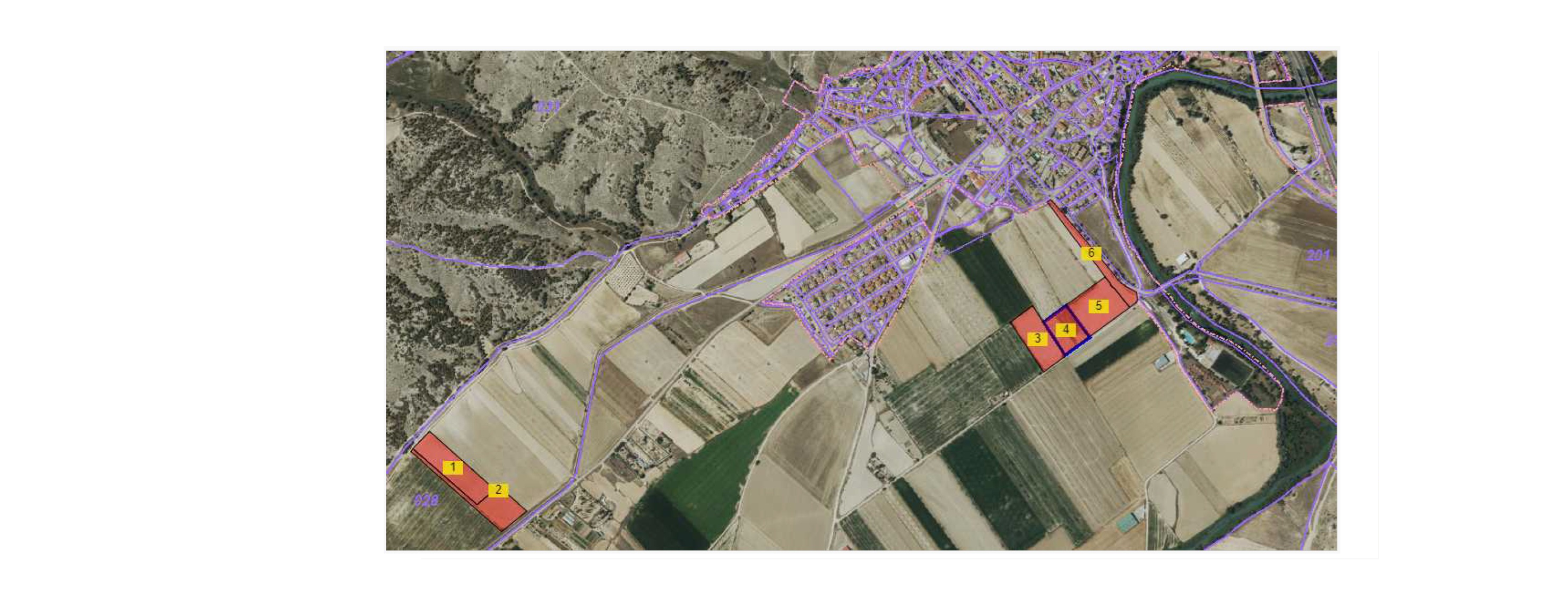 Lote compuesto por 5 fincas en Fuentidueña de Tajo (Madrid). FR 5607, 5611, 5816, 5948 y 6897 del RP de Arganda del Rey nº 1