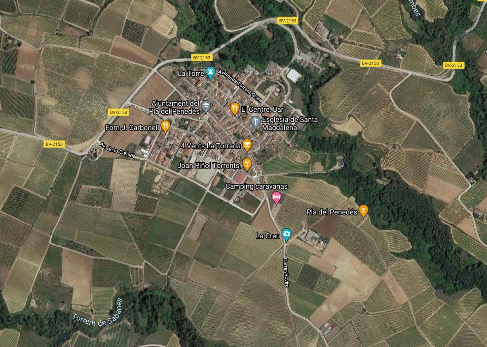 Parcela 9 en término de Pla del Penedès, (Barcelona). FR 1953 RP Vilafranca del Penedès