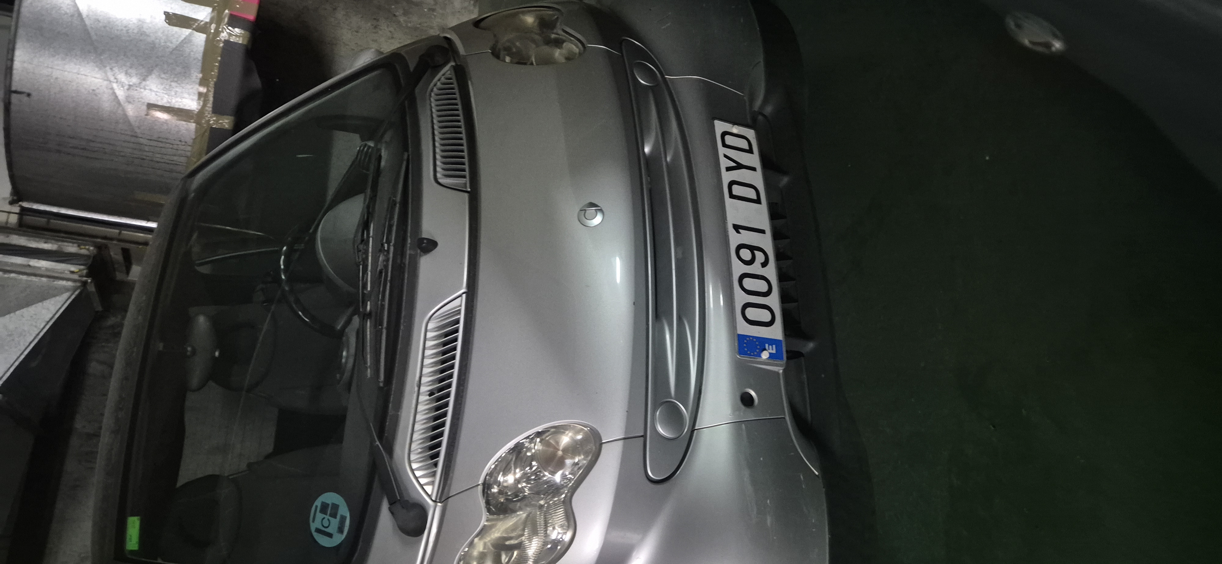 Vehículo Smart Fortwo matrícula 0091-DYD