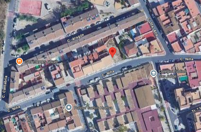 Solar en C/Niña 8-B de Palos de la Frontera, (Huelva). FR 8243 RP de Moguer