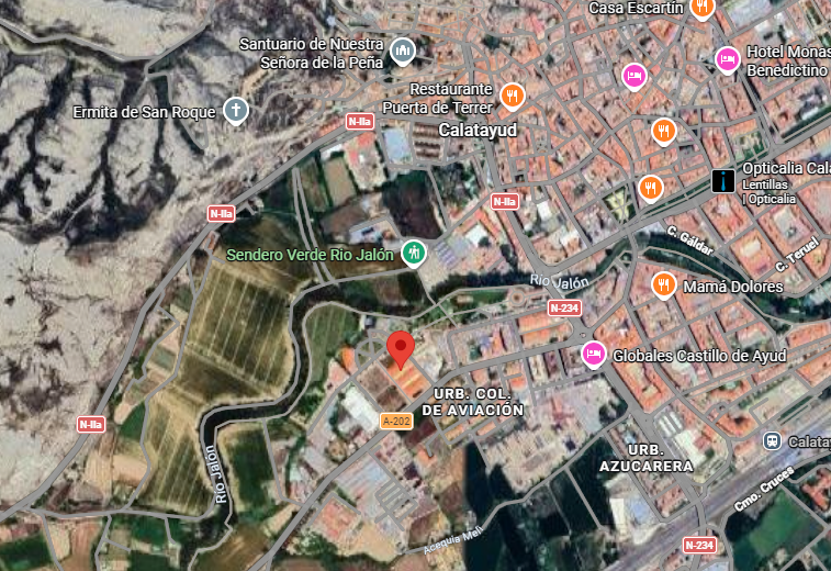 Local comercial en C/Manuela Sancho nº  5 en Calatayud, (Zaragoza). FR 37475 RP Calatayud