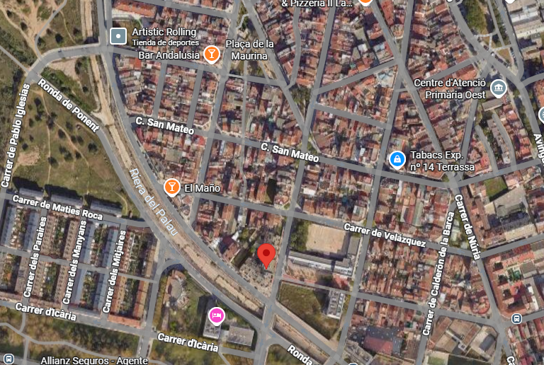 Lote 2: Plaza de apartamiento nº 26 en Calle Dom Bosco de Terrassa. FR 86045 RP Terrasa nº 1