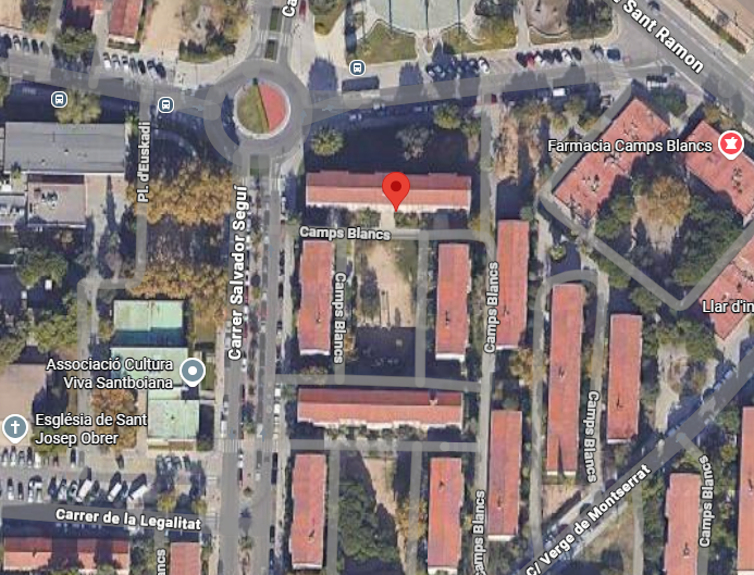 25% de la nuda propiedad de la vivienda en Gr Camps Blancs, planta 3ª pta 2 de Sant Boi Llobregat, (Barcelona). FR 31204 RP Sant Boi de Llobregat