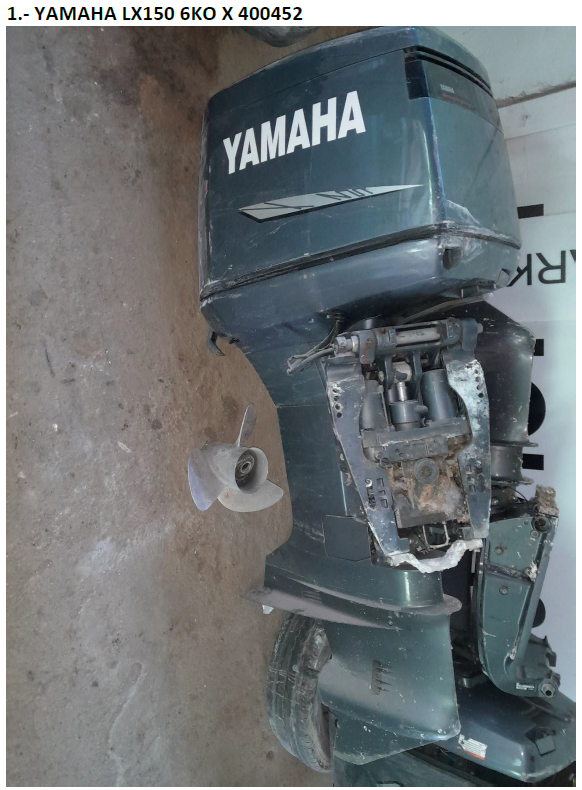 Motor Fueraborda Yamaha LX 150 6K0 X 400452