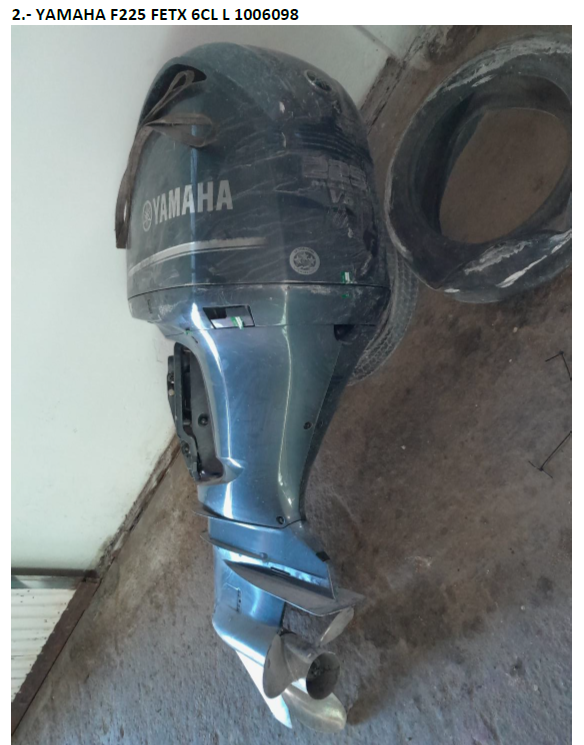 Motor Fueraborda Yamaha F225FETX 6CL L 1006098