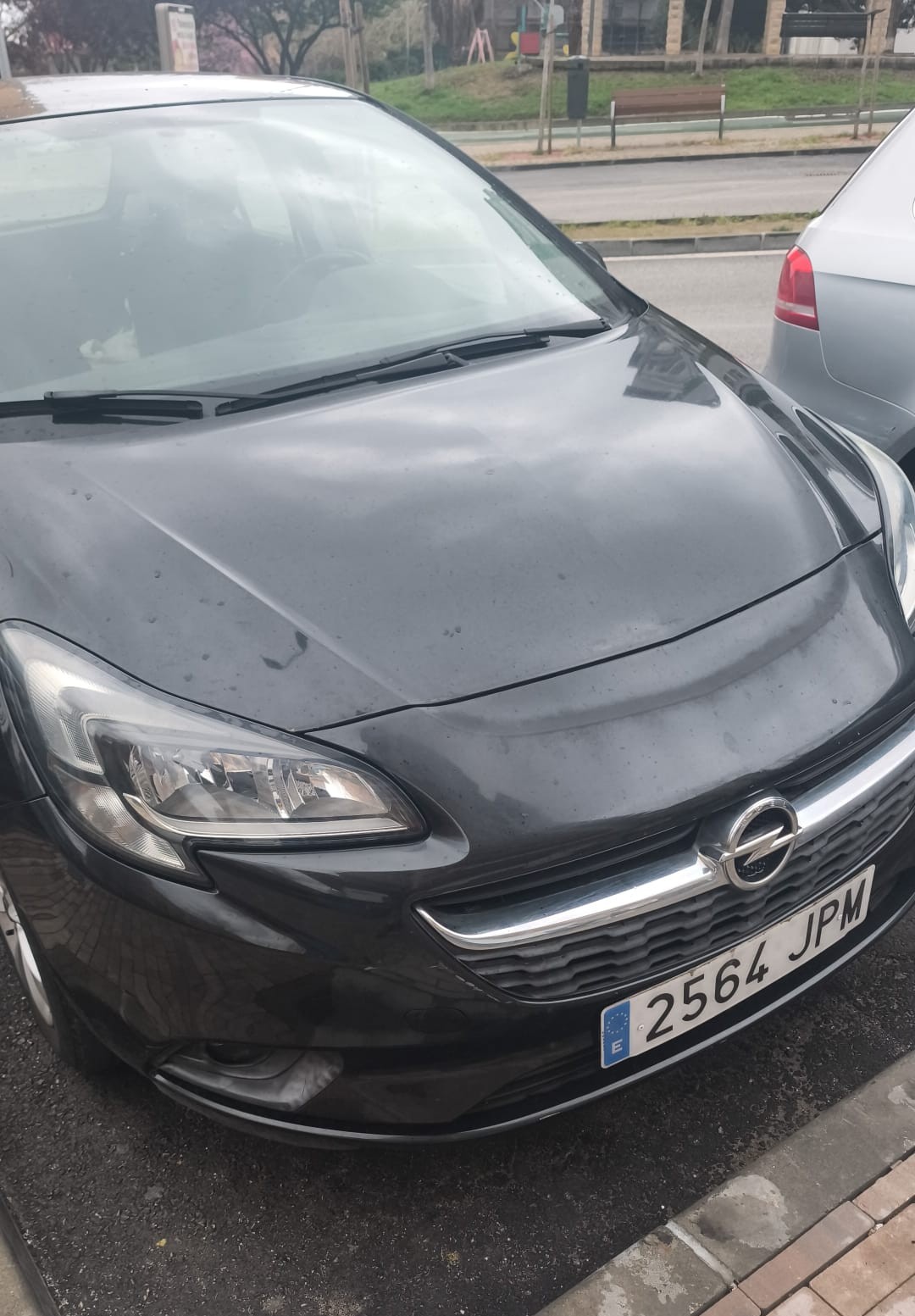 Opel Corsa-E vehicle registration 2564-JPM