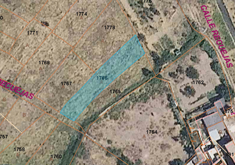Suelo sito en Calle Recuejas, s/n, parcela 1766 polígono 13 de Mendavia. FR 6412 RP Estella nº 1