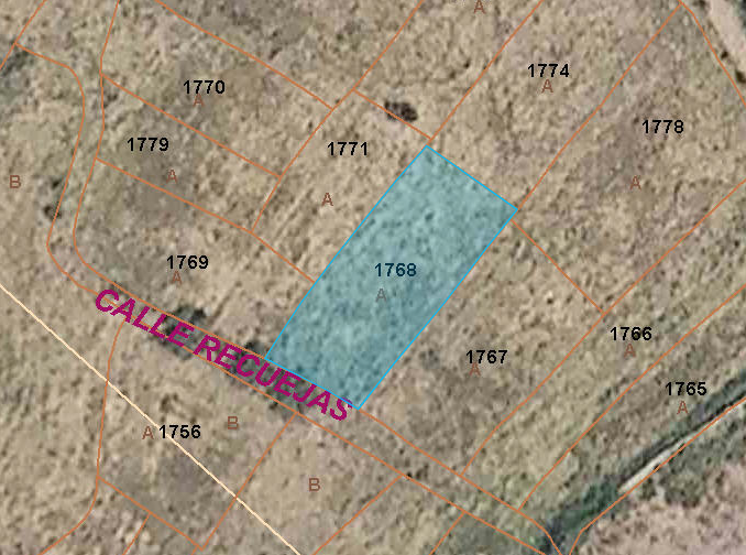 Suelo sito en Calle Recuejas, s/n, parcela 1768 polígono 13 de Mendavia. FR 8476 RP Estella nº 1