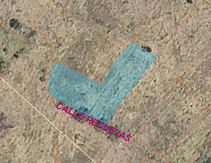 Suelo sito en Calle Recuejas, s/n, parcela 1769 y 1771 polígono 13 de Mendavia. FR 7332 RP Estella nº 1