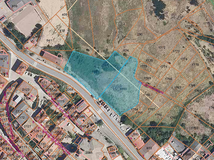 Suelo sito en Calles Molino, 20 y Recuejas, s/n,  parte de las parcelas 843 y 1780 polígono 13 de Mendavia. FR 13864 RP Estella nº 1