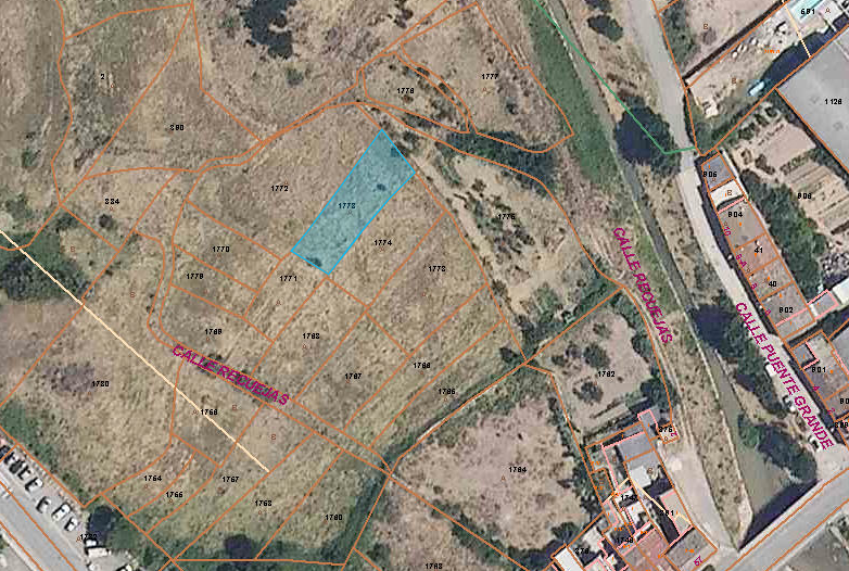 Suelo sito en Calle Recuejas, s/n, parte parcela 1773 polígono 13 de Mendavia. FR 14207 RP Estella nº 1