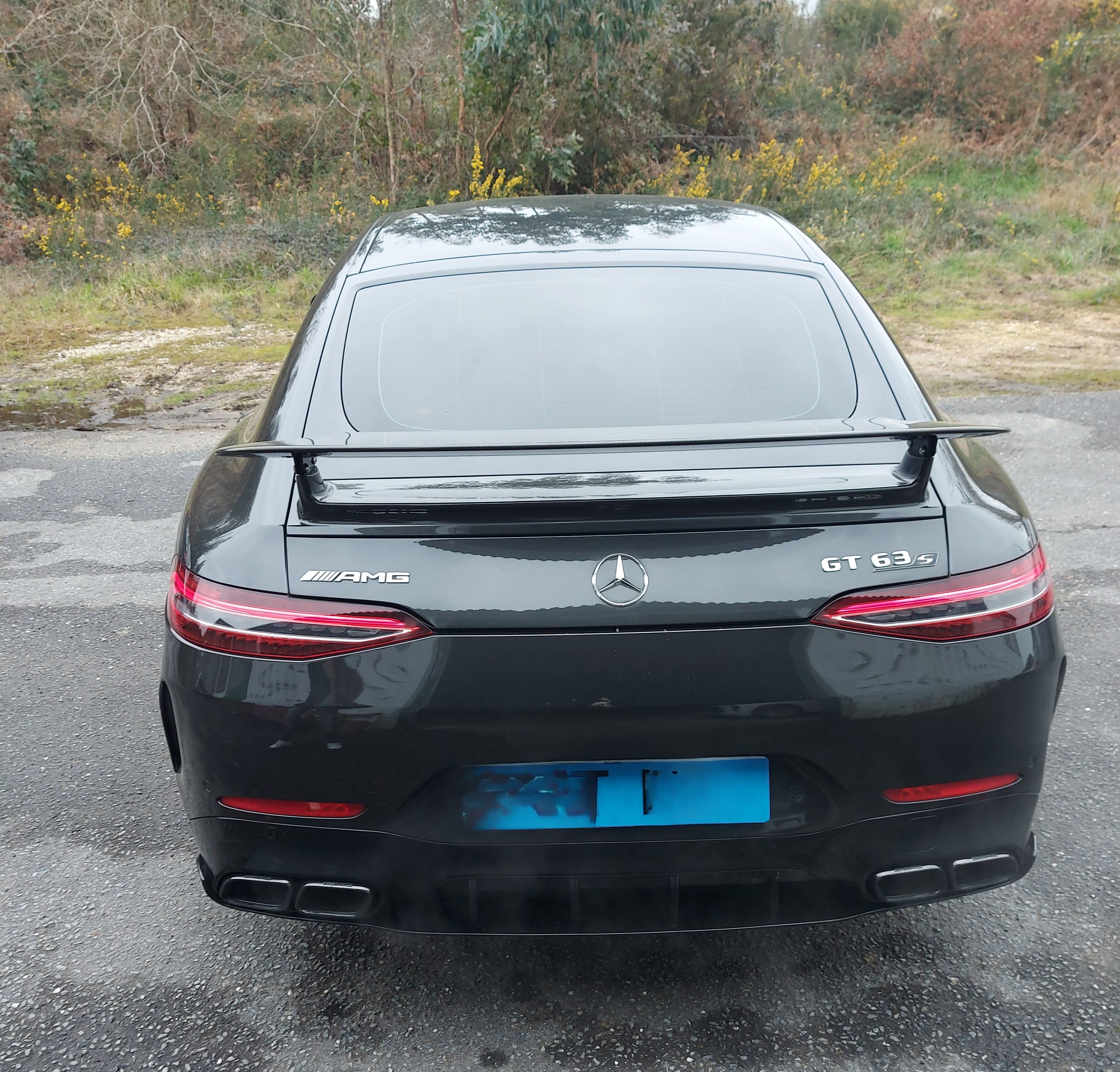Mercedes AMG GT63S sin matrícula